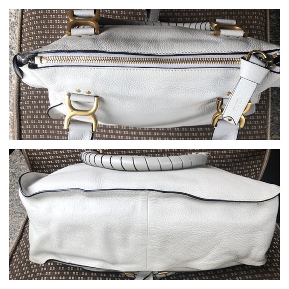 SOLD! Marcie Bag & Small Bifold Wallet Dove Gray - Picture 6 of 8